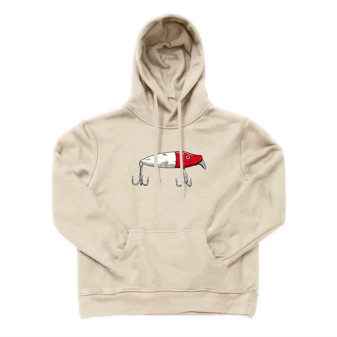 Vintage Fishing Lure Hoodie