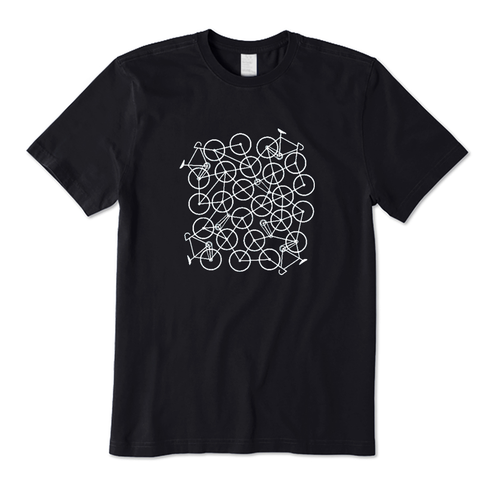 Minimalist Road Bike Graphic T-shirt