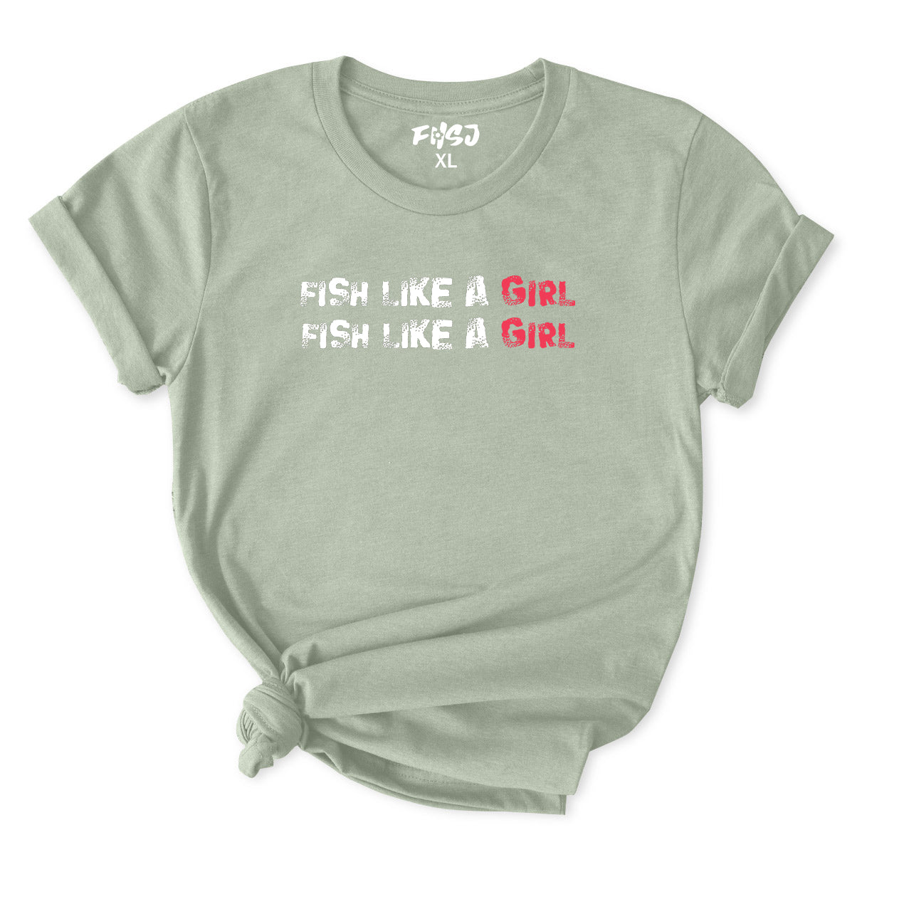 Fish Like A Girl T-Shirt for Women