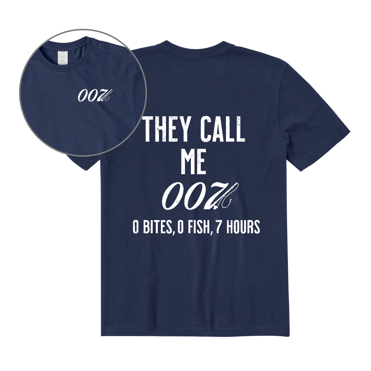 They Call Me 007 Back Graphic T-Shirt