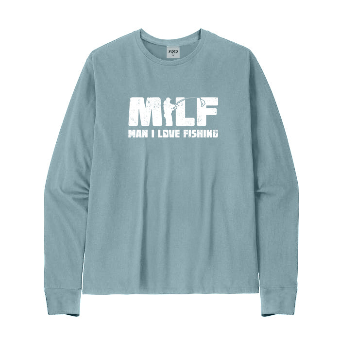 Man I Love Fishing Long Sleeve T-Shirt