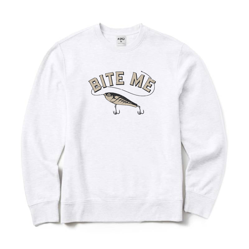 Bite Me Fishing Crewneck Sweatshirt