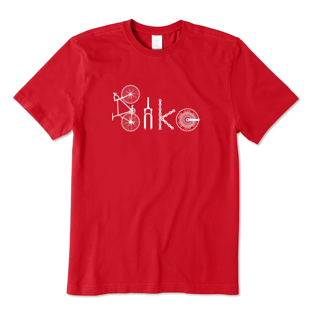 Bike in Parts Cycling T-shirt