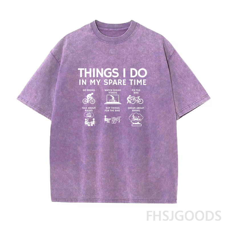 Funny Bike Lover Unisex Distressed T-Shirt