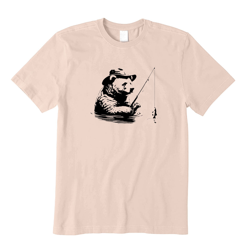 Papa Bear Fishing T-Shirt
