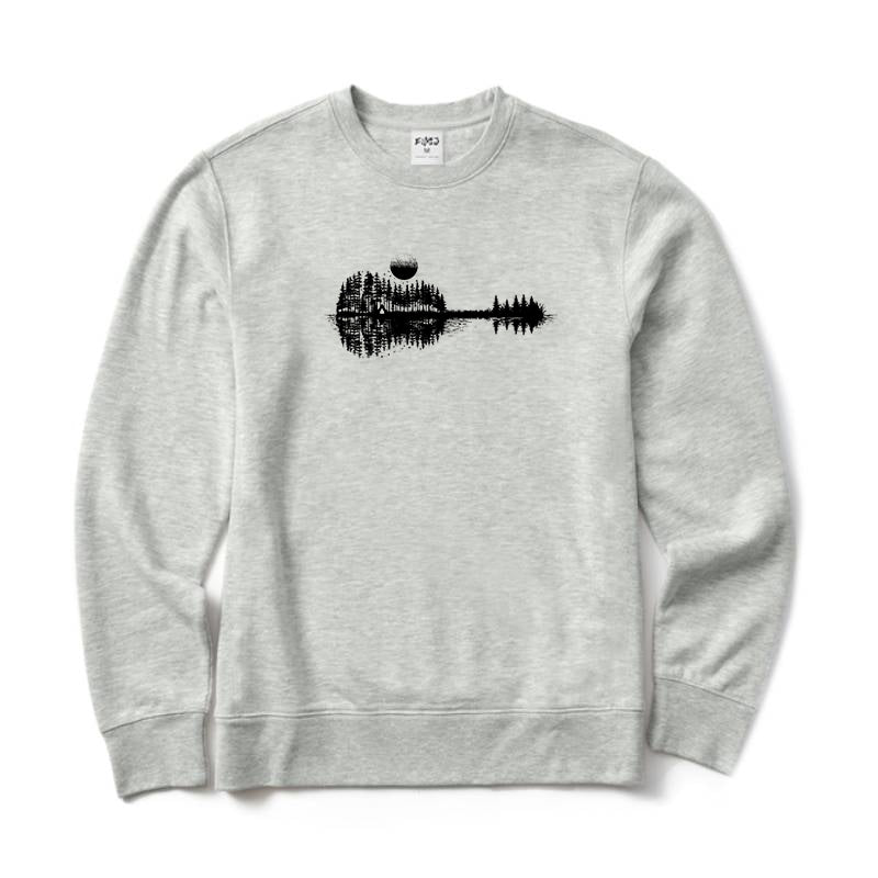 Nature Guitar Crewneck Sweatshirt