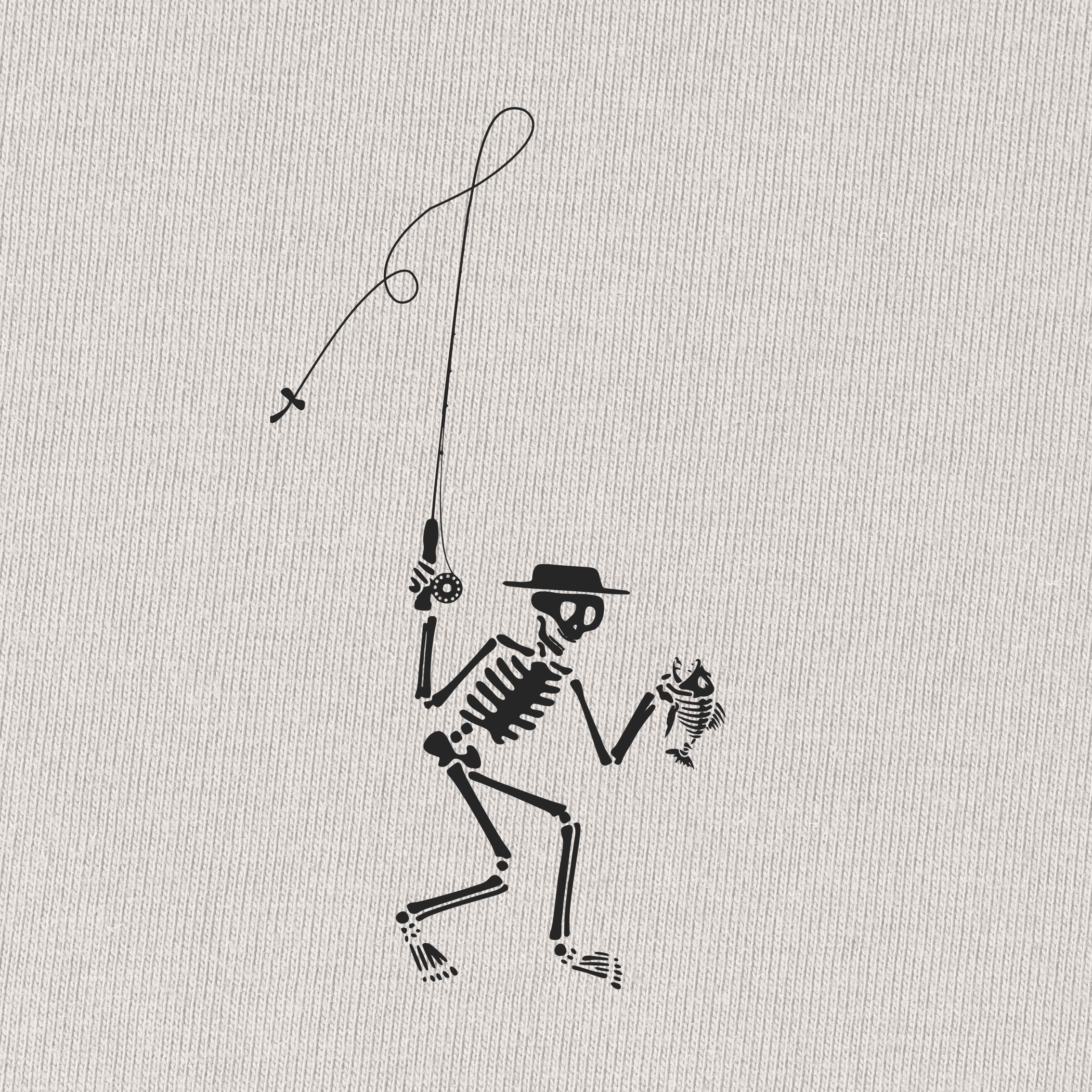 FLY FISHING SKELETON T-Shirt