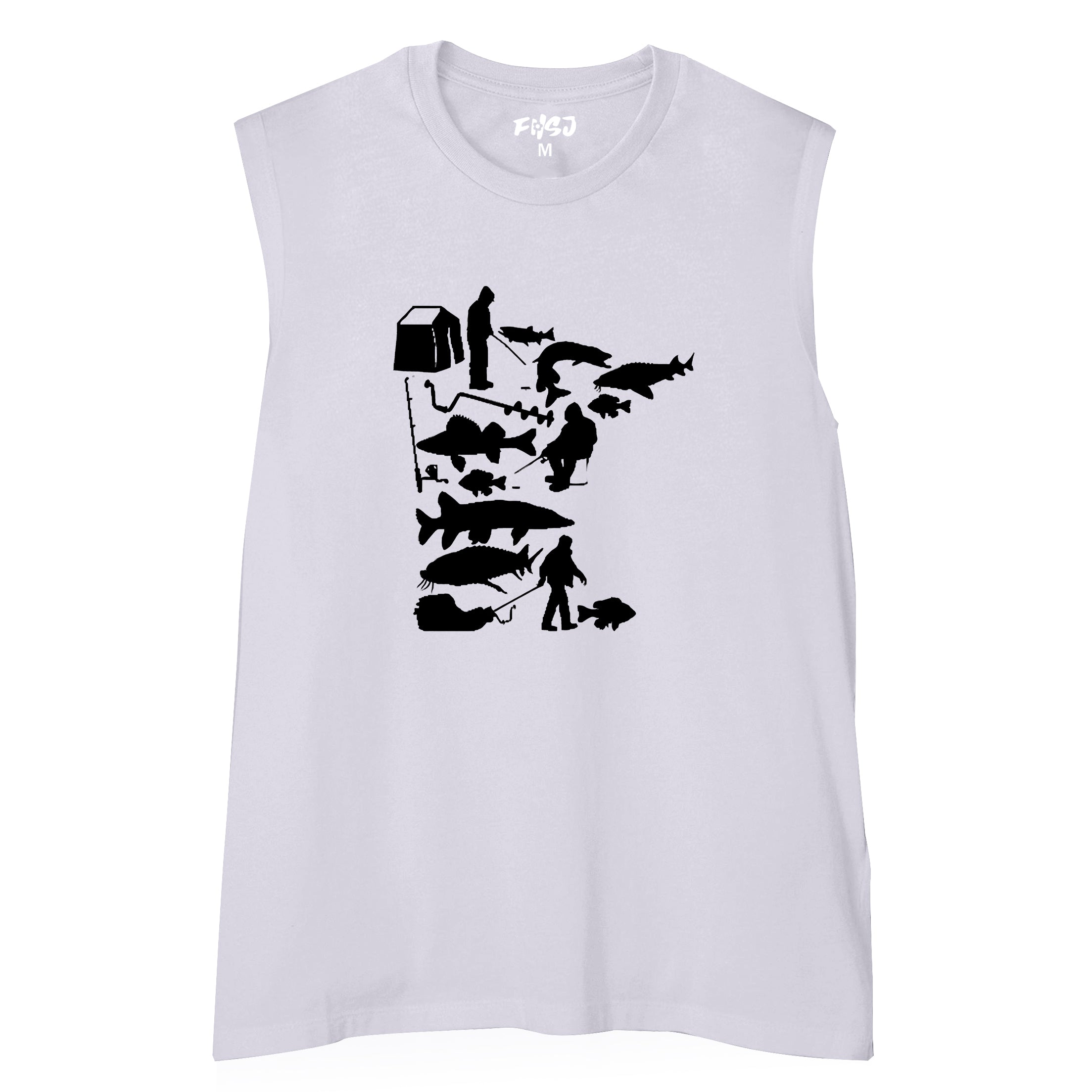 Women Minnesota Ice Fishing Tank Top