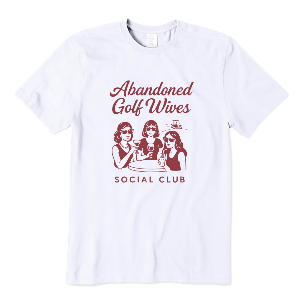 Abandoned Golf Wives Social Club T-shirt