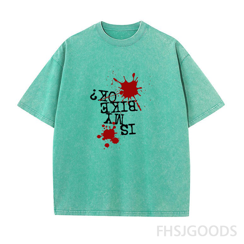 Is My Bike Ok Unisex Distressed T-Shirt