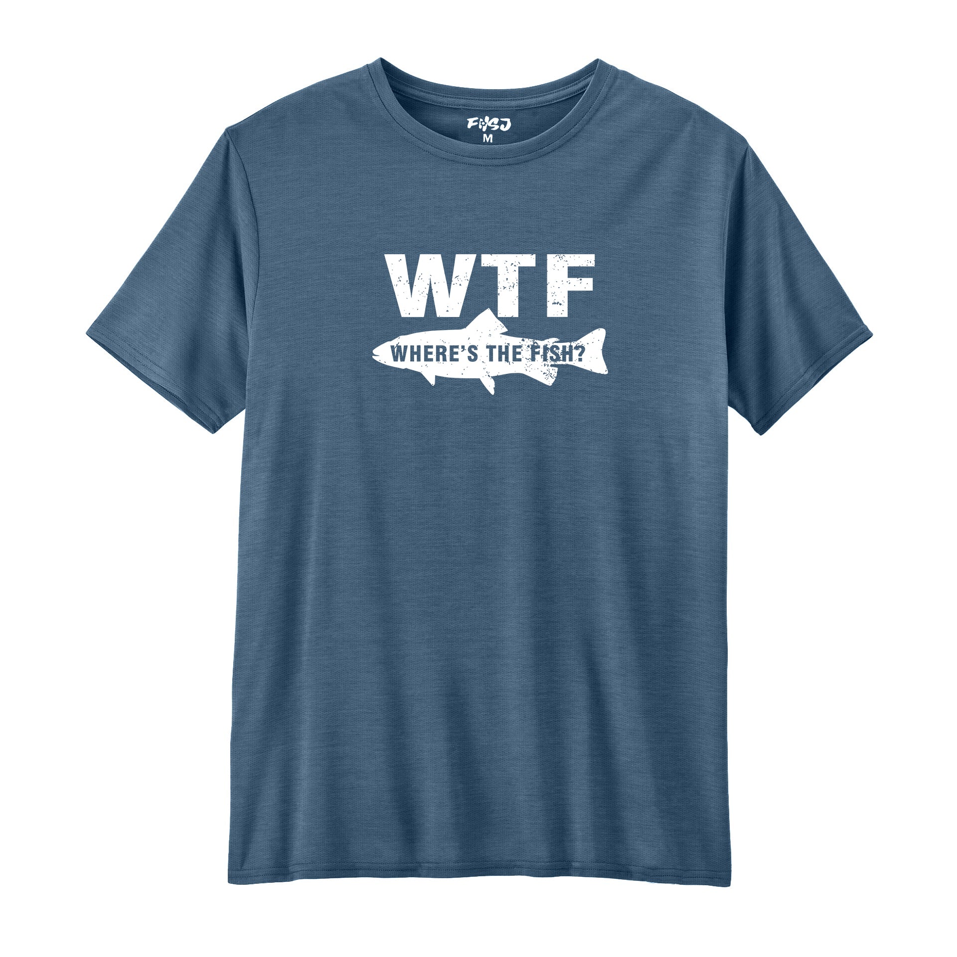 WTF Where's The Fish? Performance T-SHIRT