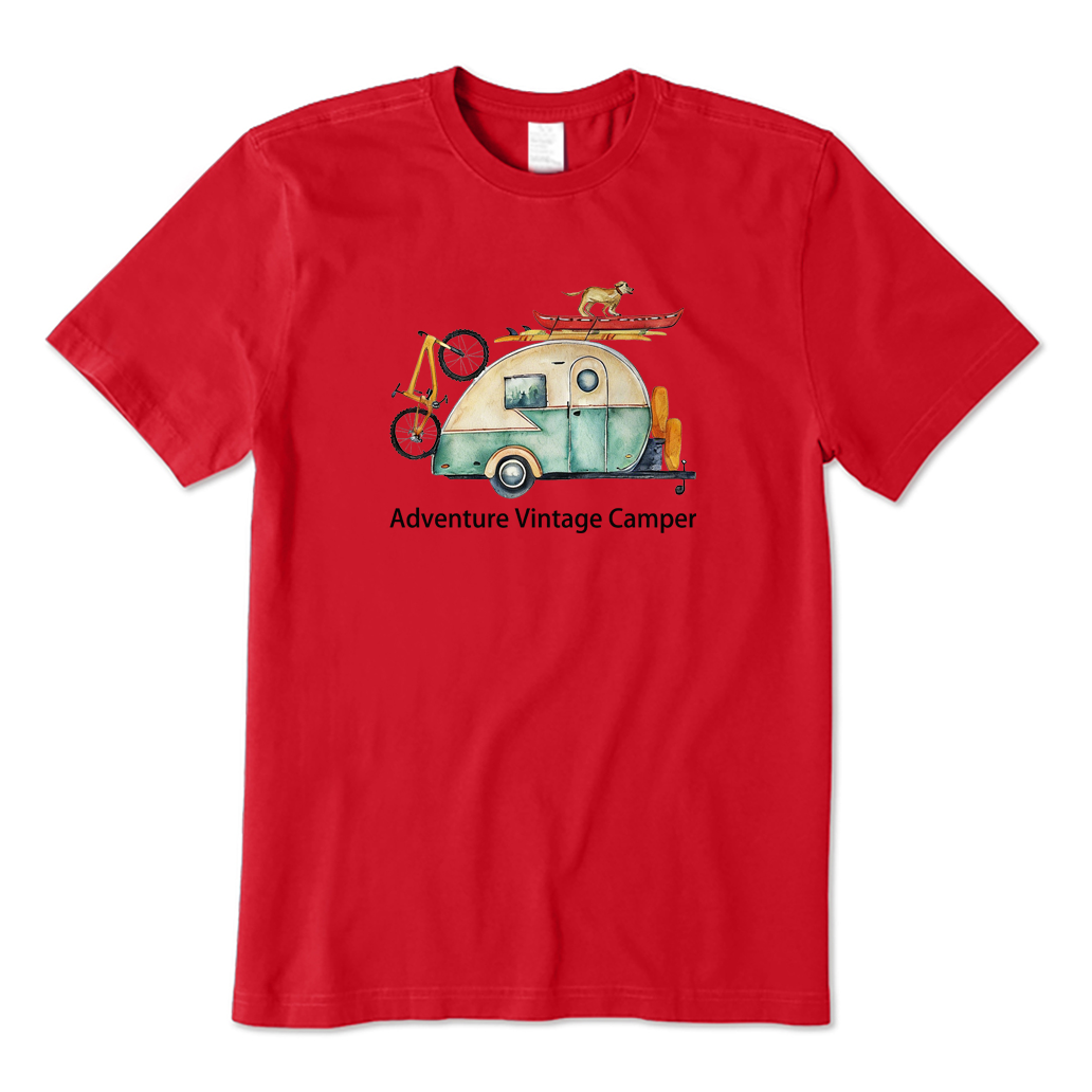 Adventure Vintage Camper T-shirt