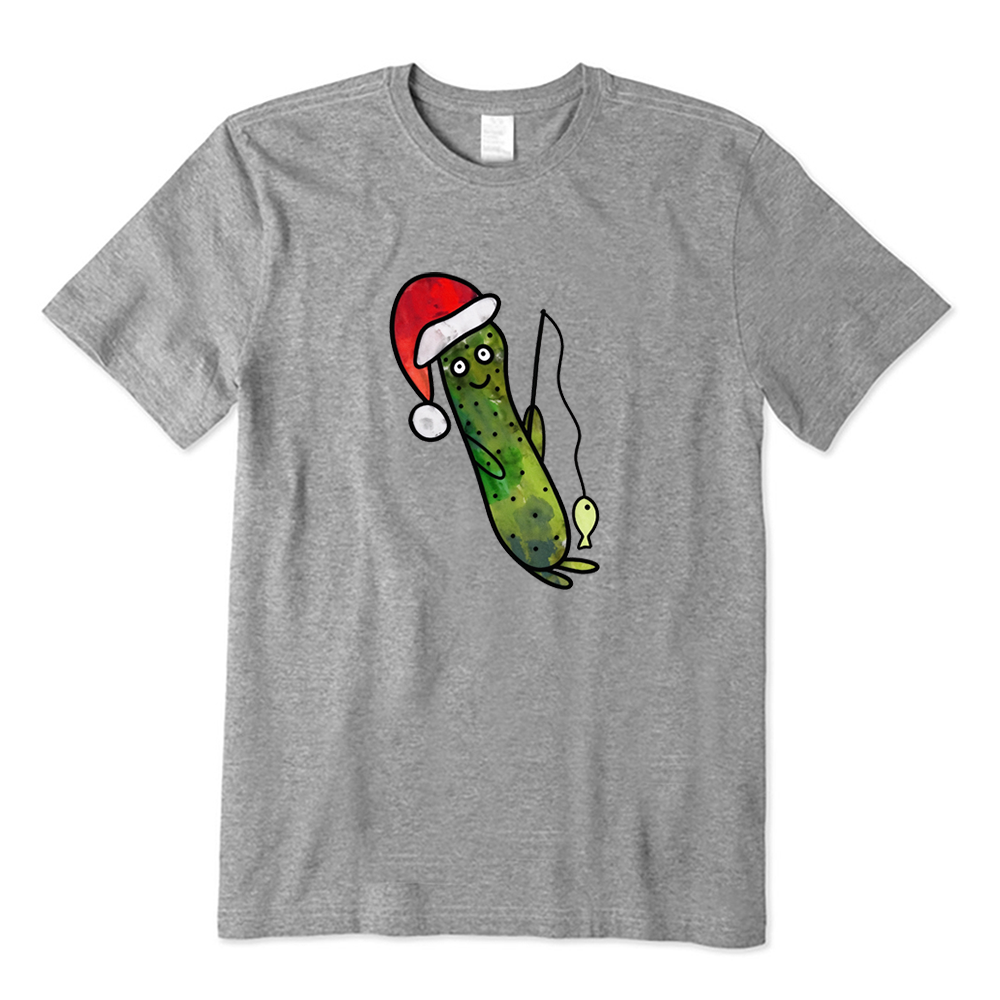 Christmas Pickle Fishing T-Shirt