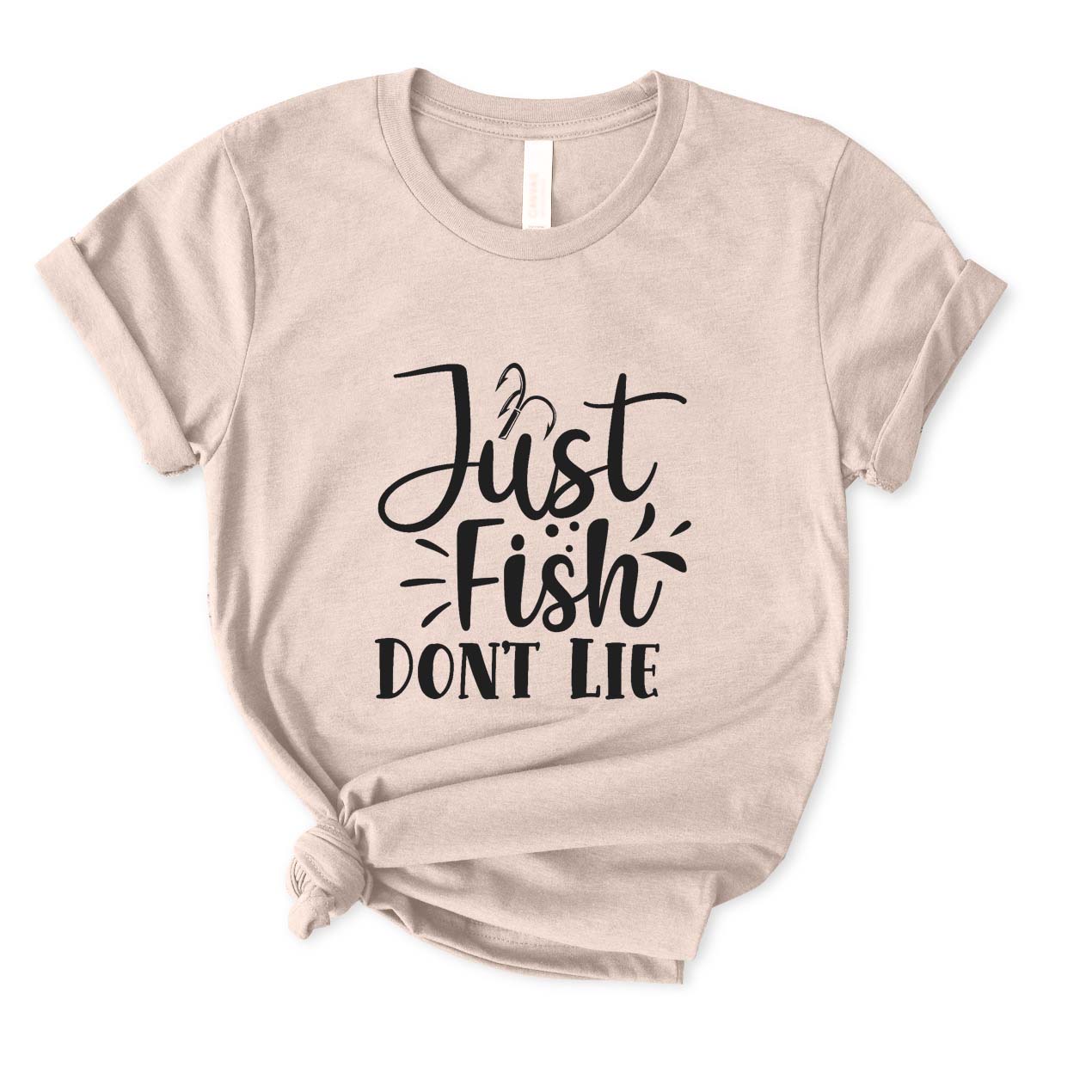 Just Fish Don't Lie T-Shirt for Women