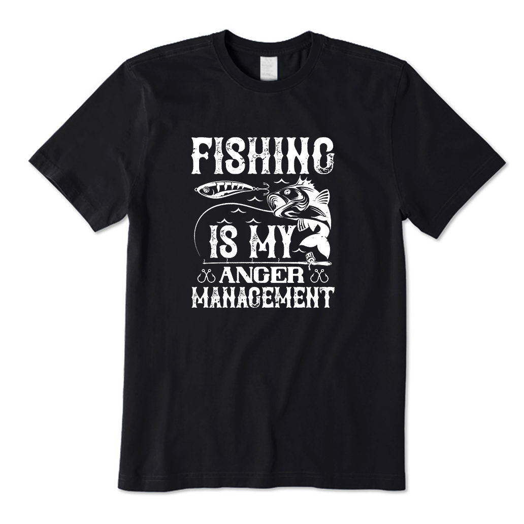 Fishing Is My Anger Management T-Shirt