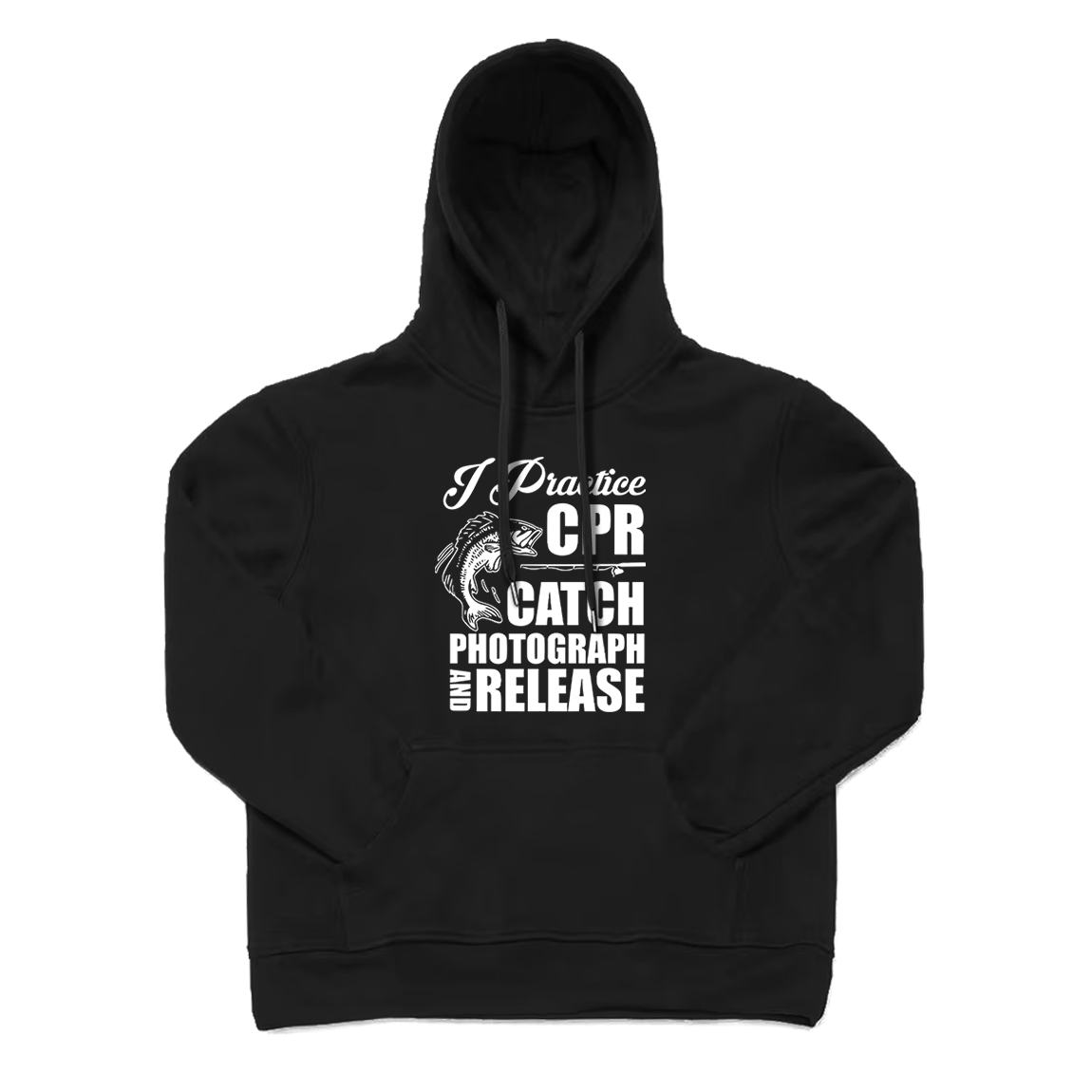 I Practise CPR Catch Photograph and Release Hoodie