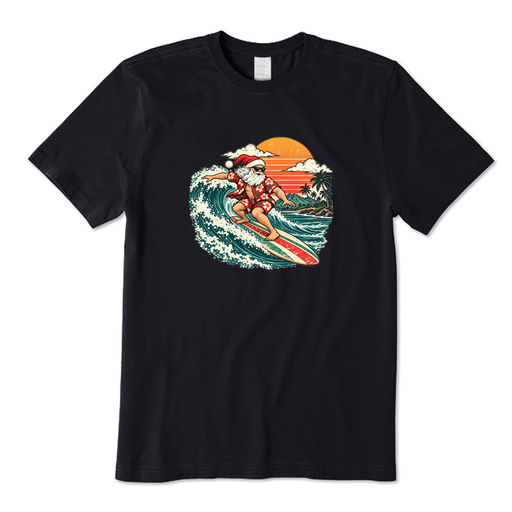 Surfing Santa T-Shirt
