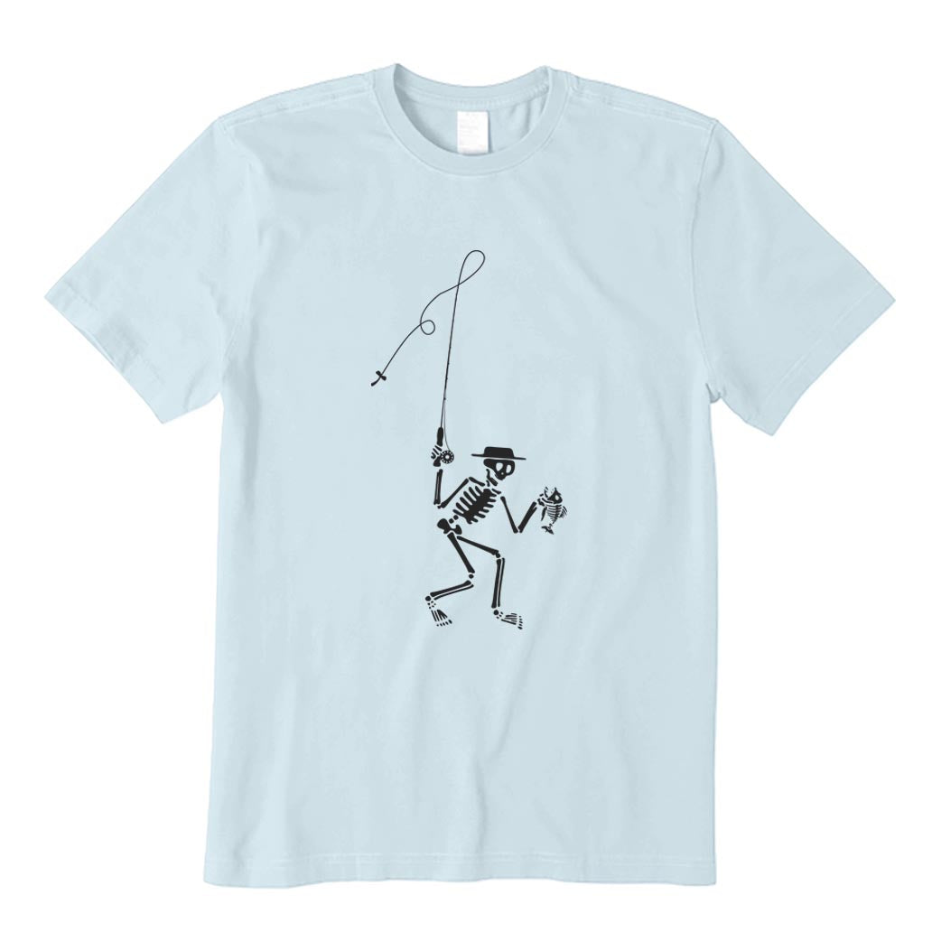 FLY FISHING SKELETON T-Shirt
