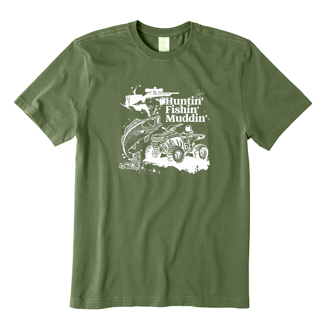 Huntin Fishin Muddin T-Shirt