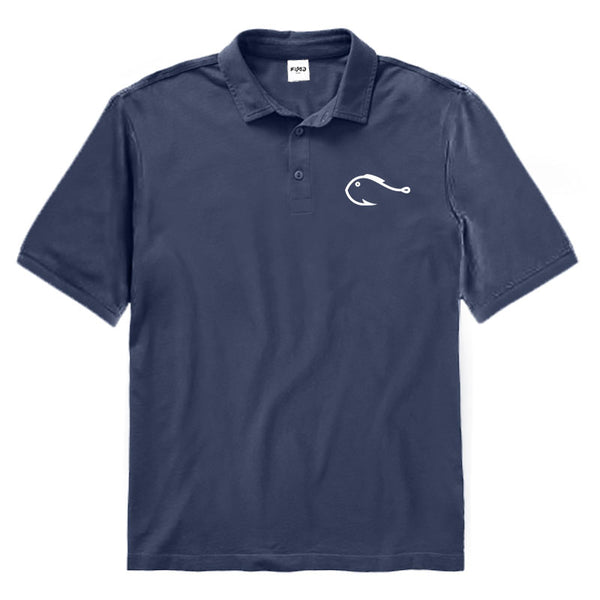 Fishing Hook Fish Polo Shirt