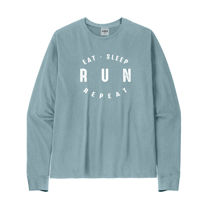 Eat Sleep Run Repeat Long Sleeve T-Shirt