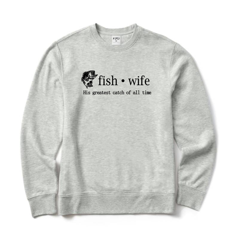Fish Wife Crewneck Sweatshirt