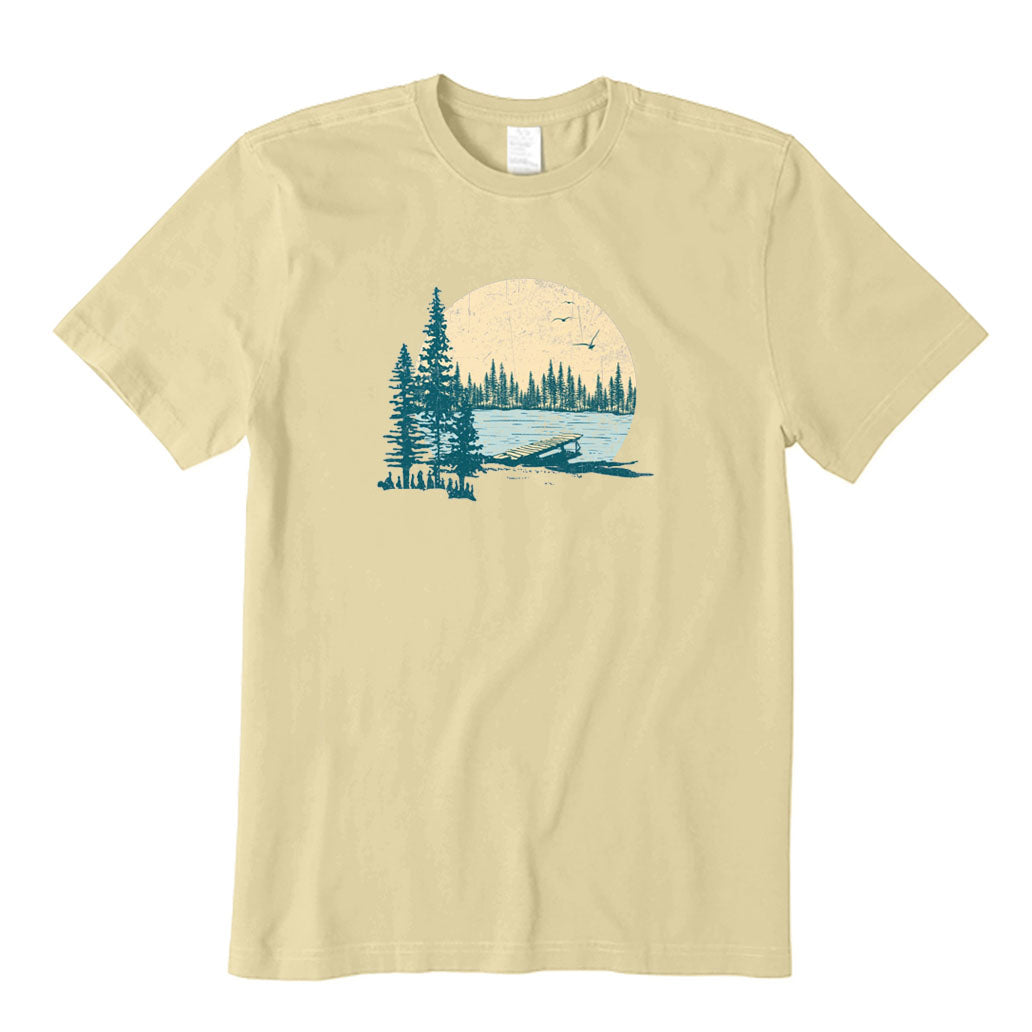 The Lake Is A Good Place for Fishing T-Shirt