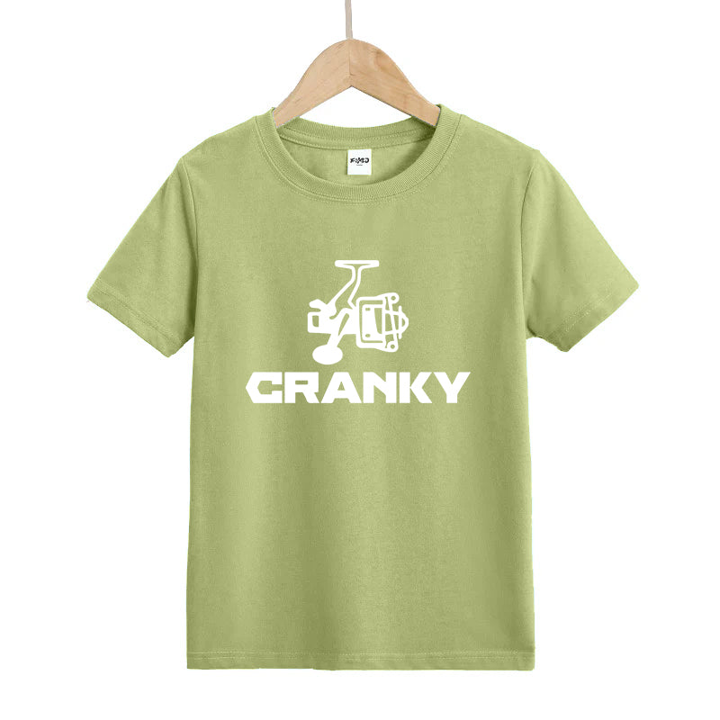 Cranky Fishing Kids T-Shirt