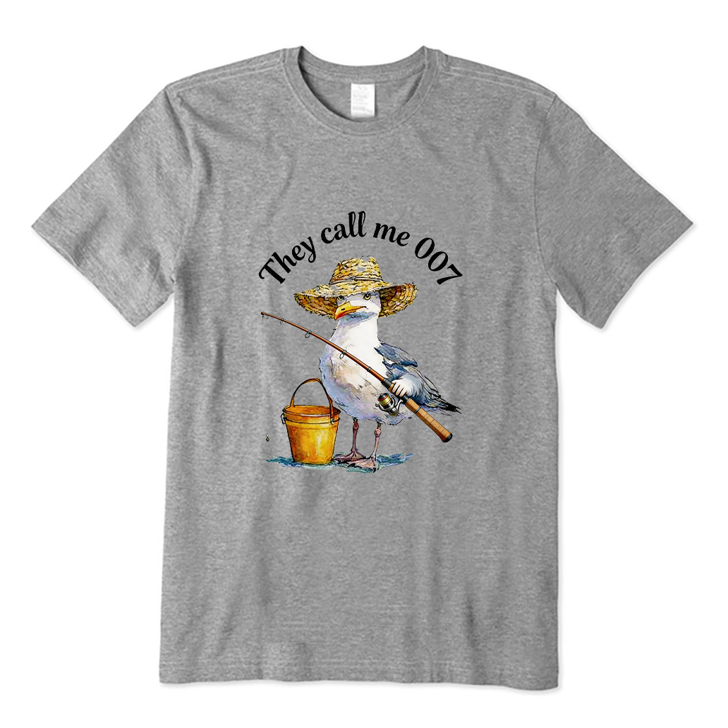 007 Seagull Fishing T-shirt