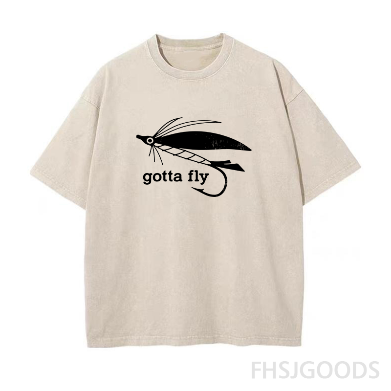 Gotta Fly Unisex Distressed T-Shirt