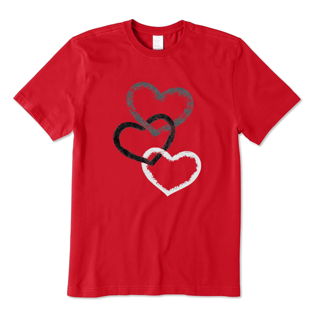 Intertwined Hearts T-shirt