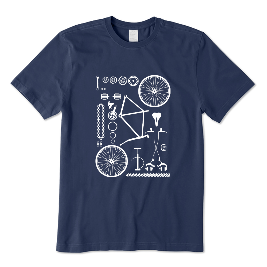 Bike Build Cycling T-shirt
