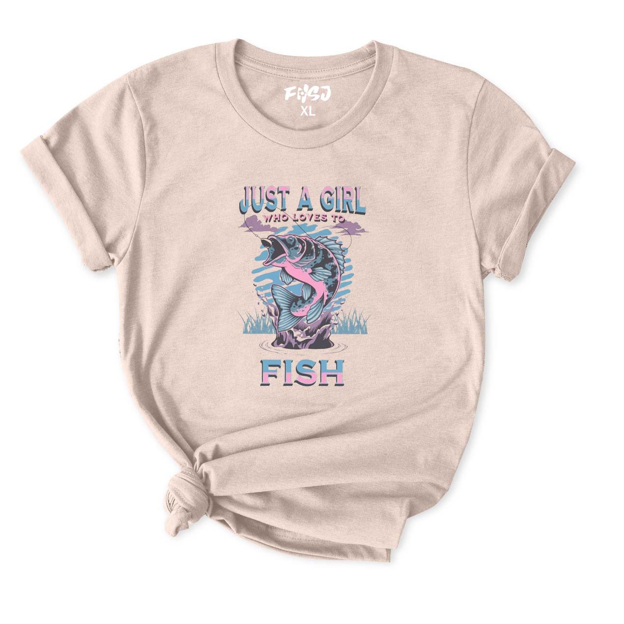 Just A Girl Who Loves To Fish T-Shirt for Women