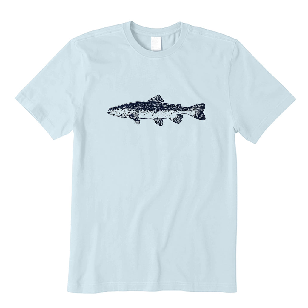 Navy Trout Fishing T-Shirt