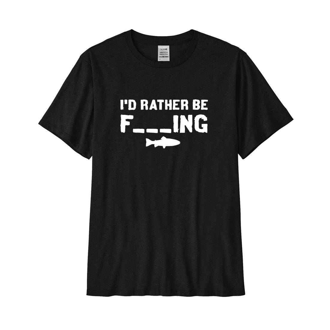 I'D RATHER BE F_ING Performance T-Shirt