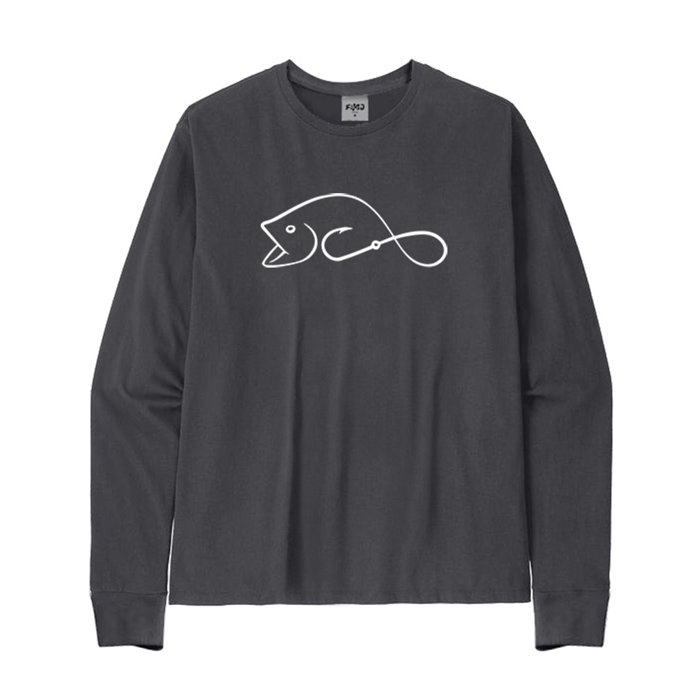 Fishing Hook Fish Long Sleeve T-Shirt