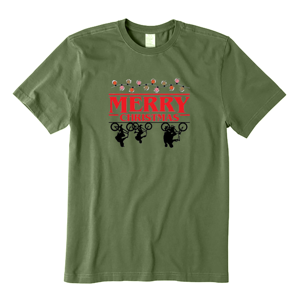 Merry Christmas Bicycles T-Shirt