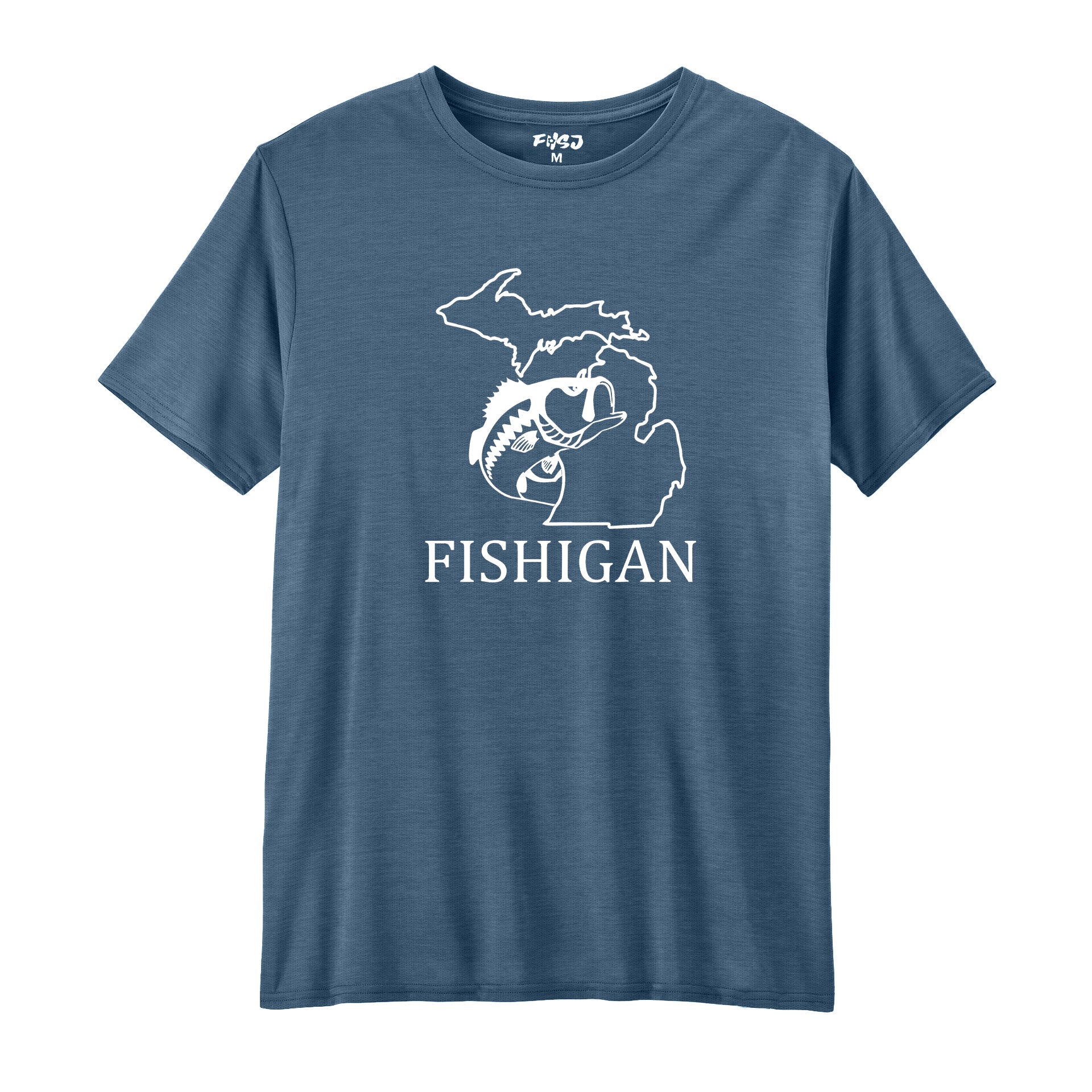 Fish Michigan Performance T-SHIRT