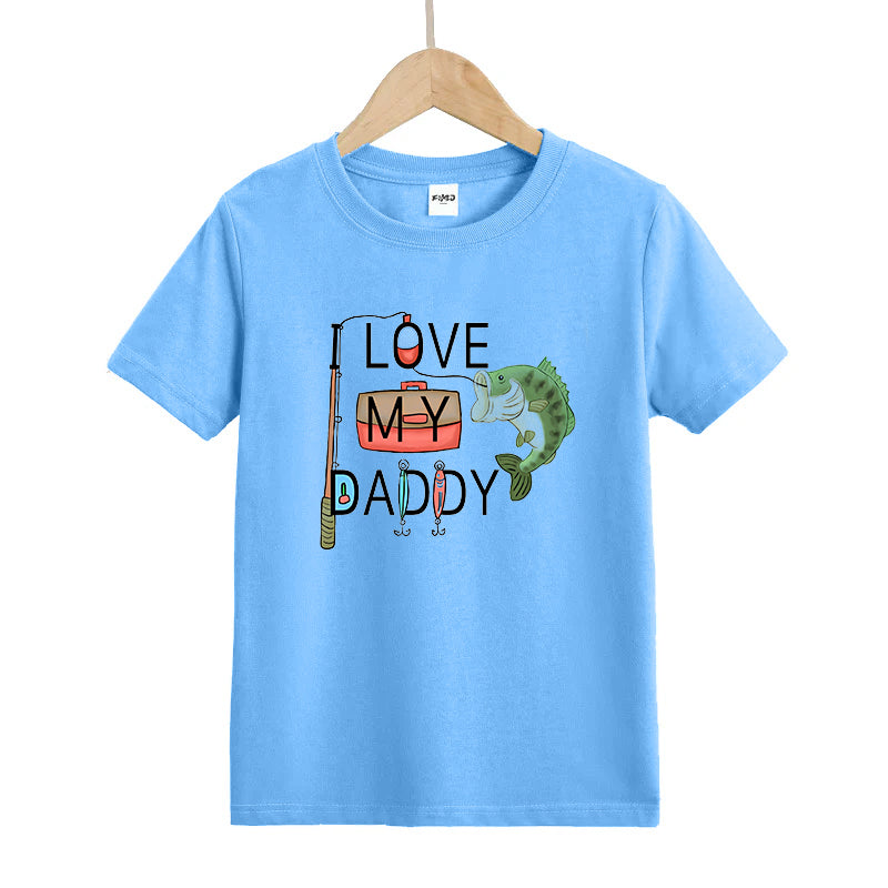 I Love My Daddy Kids T-Shirt