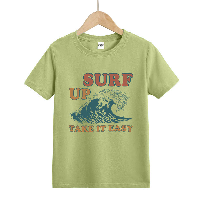 Surf Up Take It Easy Kids T-Shirt