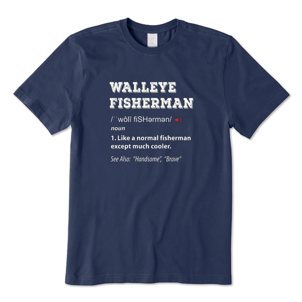 Walleye Fisherman T-Shirt