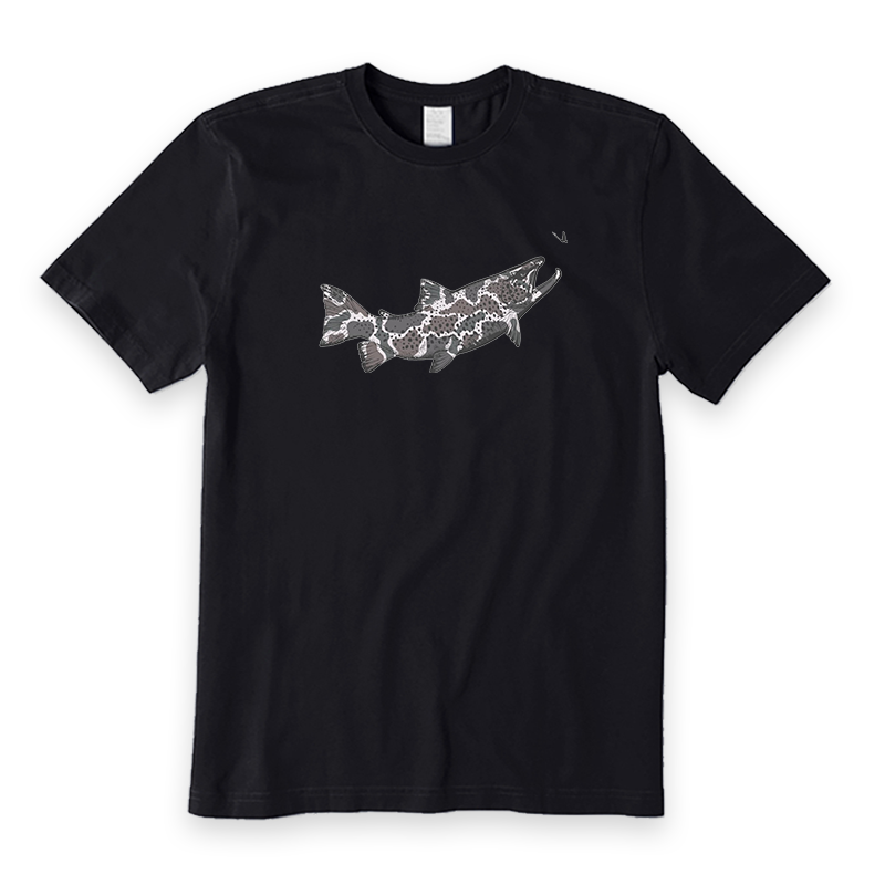 Camouflage Trout Fly Fishing T-Shirt