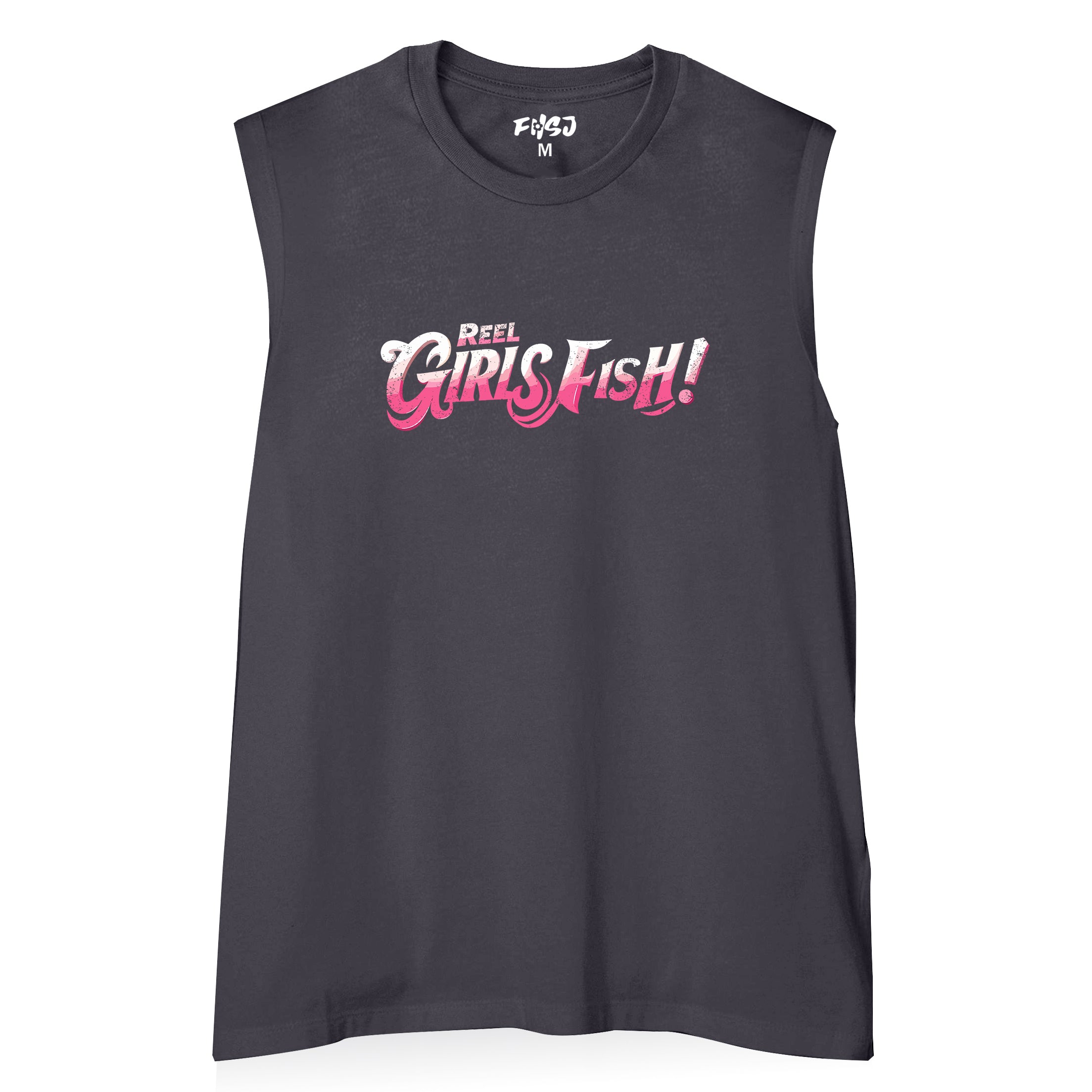 Women Reel Girls Fish Tank Top