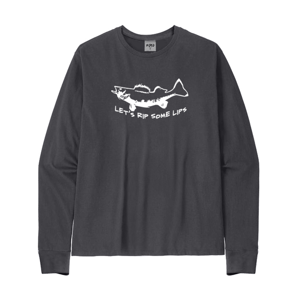 LET'S RIP SOME LIPS Fishing Long Sleeve T-Shirt