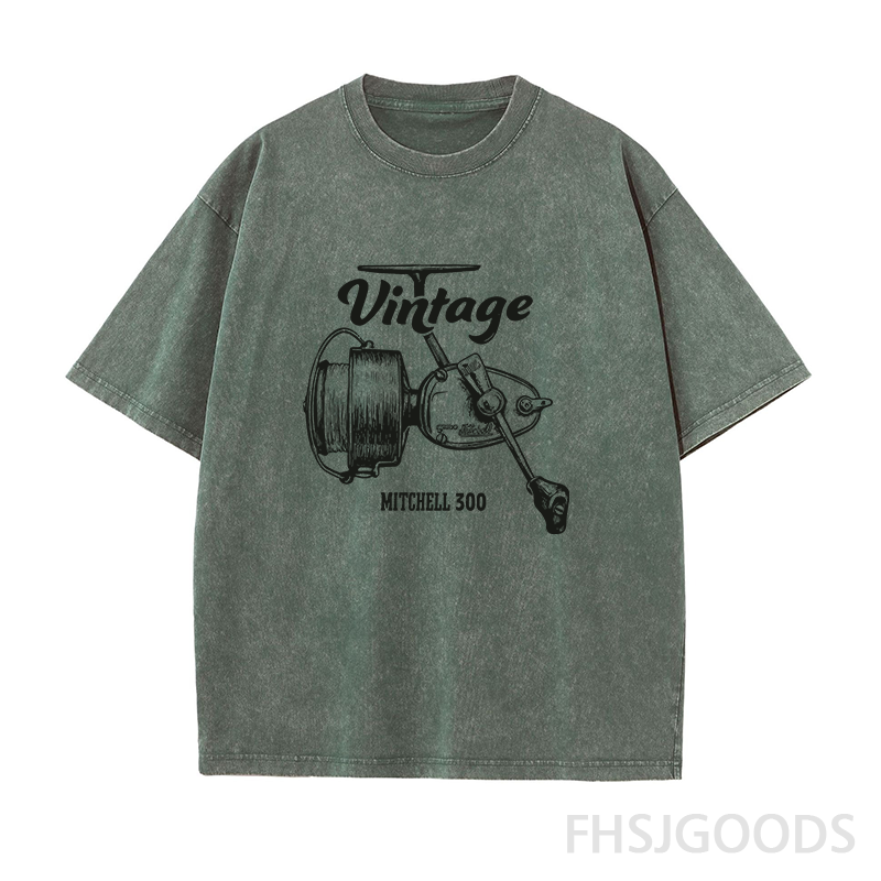 Vintage Mitchell 300 Unisex Distressed T-Shirt
