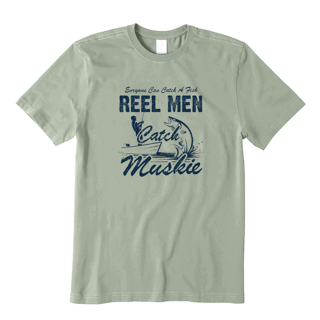Reel Men Catch Muskie T-Shirt
