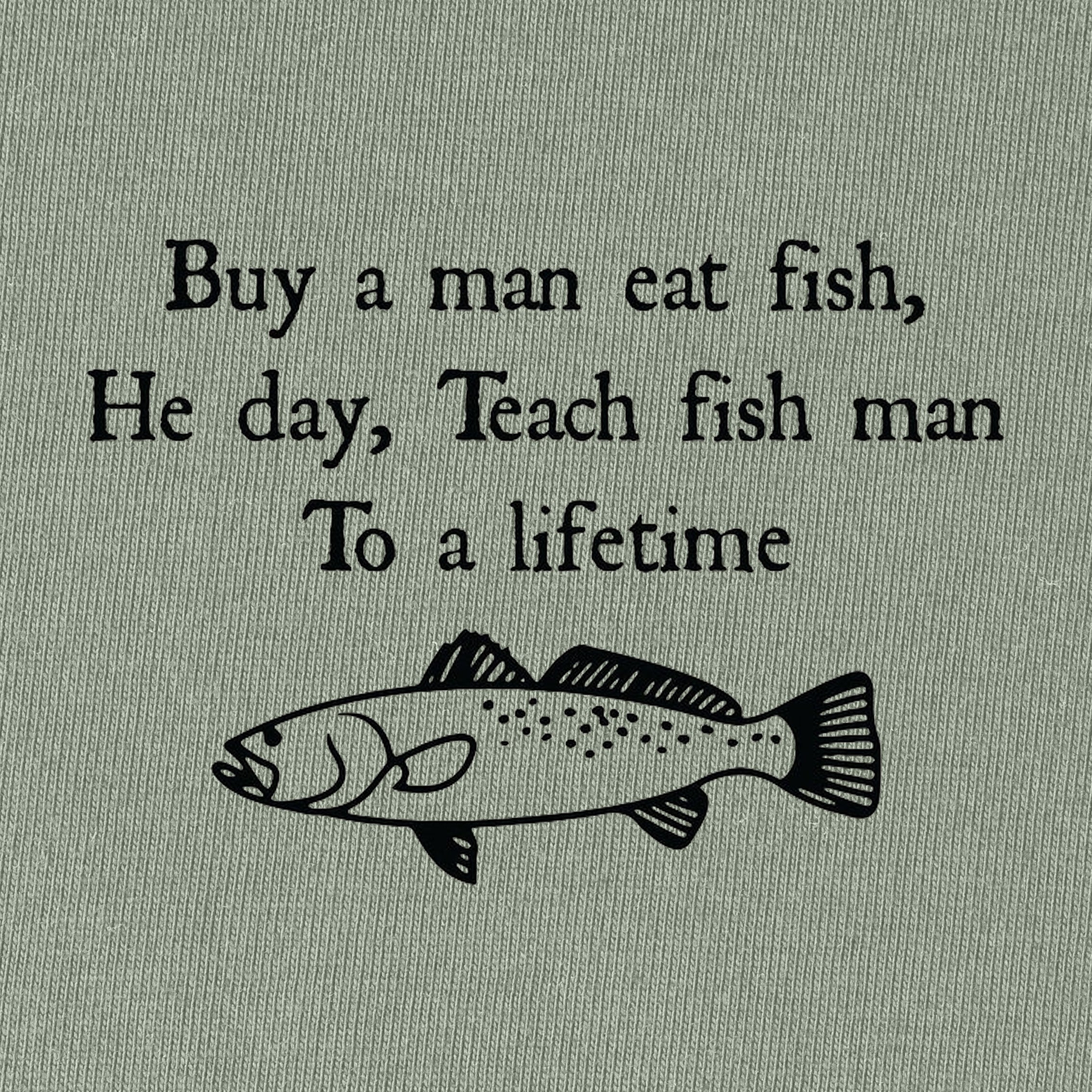 Buy A Man Eat Fish T-Shirt