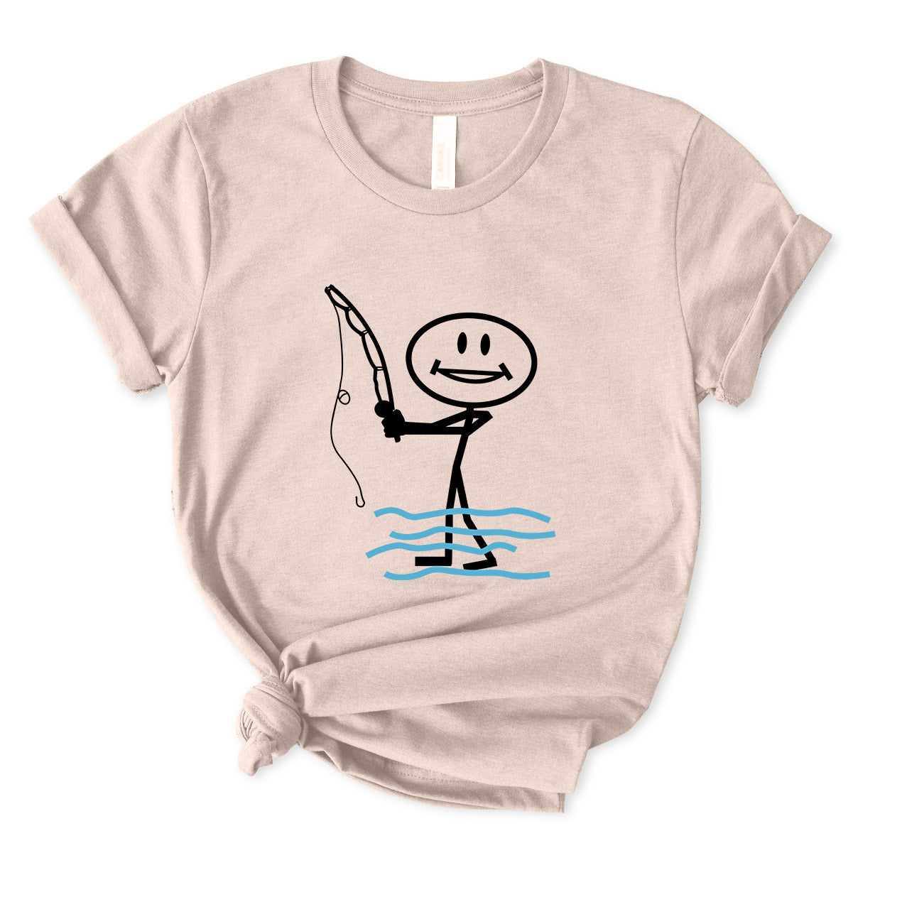 Happy Fishing T-Shirt for women
