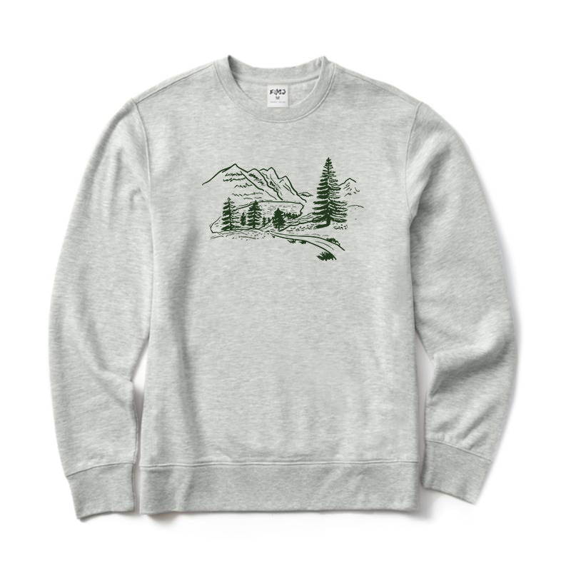 Natural Scenery Crewneck Sweatshirt