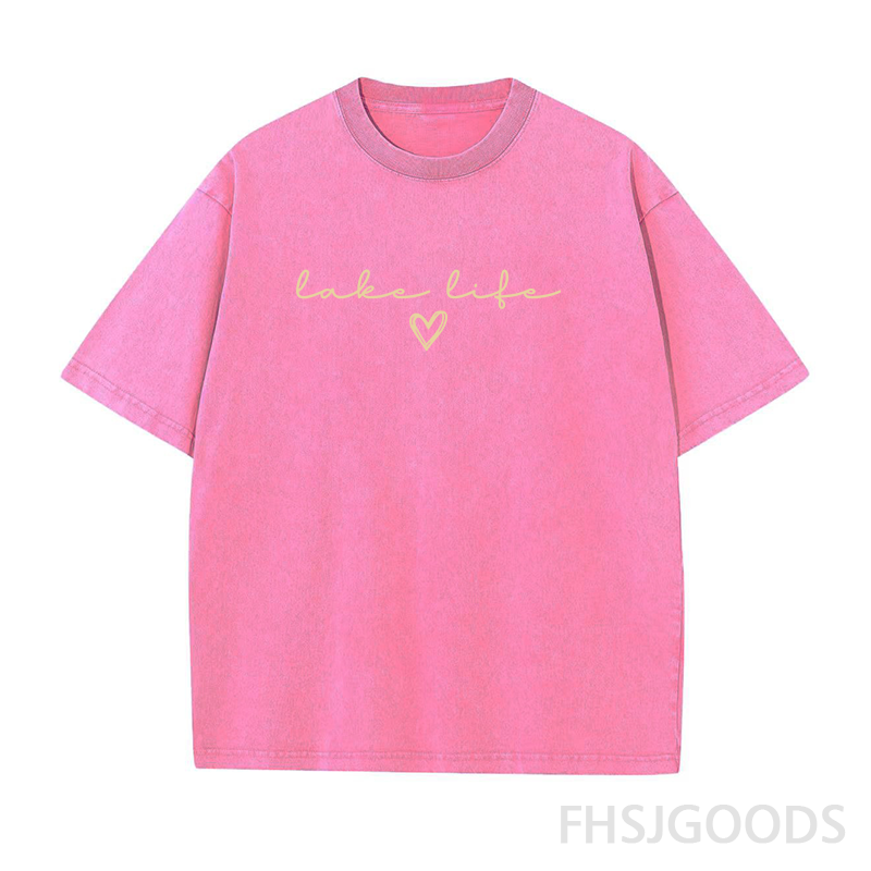 Lake Life Unisex Distressed T-Shirt